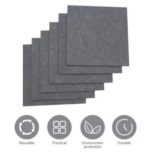 6 Pcs Isolierung Panel Fliesen Fühlte Display Boards Schallschutz Panel - Bild 1 von 12