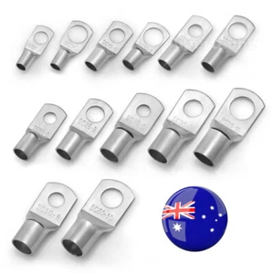 Battery Copper Ring Terminal Cable Lug Eyelet Crimp Wire Connectors 6MM² - 70MM² - Picture 1 of 11
