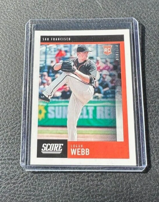 2020 Panini Chronicles Logan Webb RC Score Rookie - Image 1 of 1