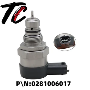 Fits For AUDI A4 A5 A6 S6 A7 2.7 3.0 TDI Fuel Rail Pressure Valve 0281006017 - Picture 1 of 3