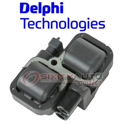 Delphi Ignition Coil for 2003-2011 Mercedes-Benz G55 AMG 5.5L V8 Wire Boot hs Foto 1 de 4