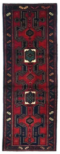 Vintage Tribal Geometric Oriental Runner Rug 3’4X9’5 ft Hallway Decor Carpet - Picture 1 of 11