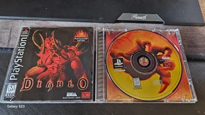 Diablo (Sony PlayStation 1, 1998) Authentic Complete CIB PS1 PSX Tested Working  - Image 1 of 4