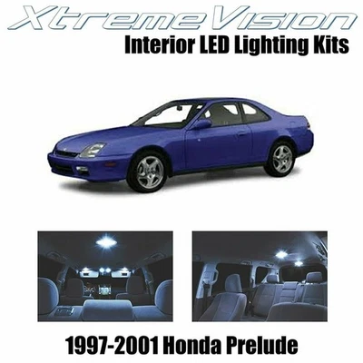 LED interior XtremeVision para Honda Prelude 1997-2001 (5 piezas) blanco frío Foto 1 de 4