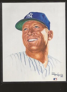 BASEBALL 8 X 10 PHOTO LOT OF 14 PHOTOS MANTLE,CLEMENTE,RIPKEN,JETER,AARON,BANKS - Picture 1 of 15