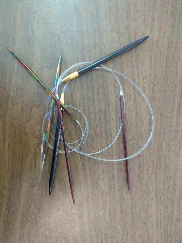 Set Of 3 Circular And One 6" Tip Dyak And Lantern moon Brands  - Image 1 of 4