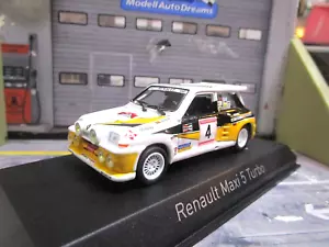 RENAULT Maxi 5 Turbo 1986 Gr.B Rally d'Asturias Spagna #4 Sainz 5106 Norev 1:43 - Foto 1 di 6
