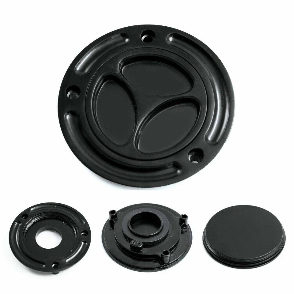 Черная крышка топливного бака для Suzuki GSXR600 GSXR750 GSXR1000 SV650/S SV1000/S - Изображение 1 из 4