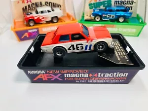 AFX ~ AURORA ~ RARE ~ Brand New in Box & Banded BRE DATSUN 510 Red/White #46 - Picture 1 of 7