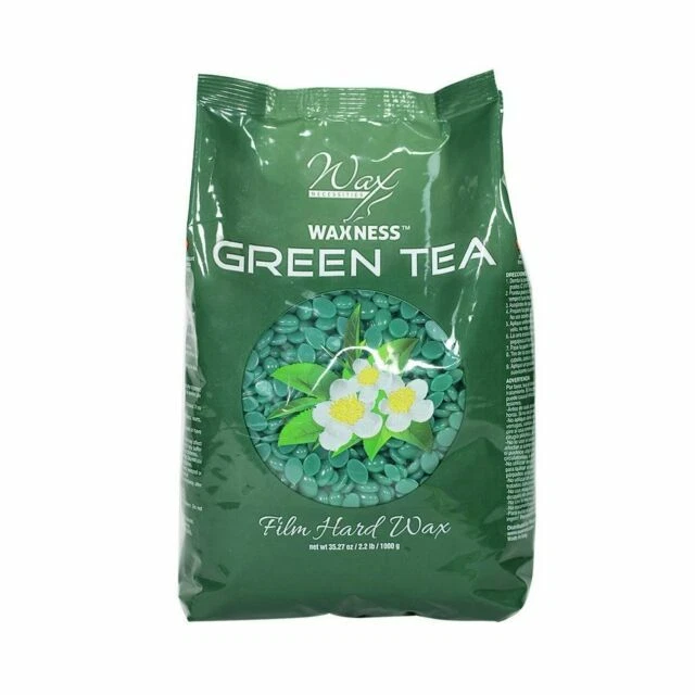 Wax Necessities Film Hard Wax Beads 35.27 oz Tea - Green