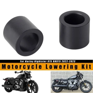 Front 30mm Lowering Kit Fork For Harley-Davidson Nightster 975 RH975 2022 2023 - Picture 1 of 11