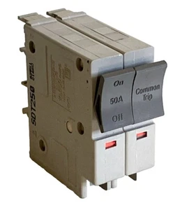 Square D Trilliant SDT250 50 Amp 2 Pole Circuit Breaker VAC - Picture 1 of 5