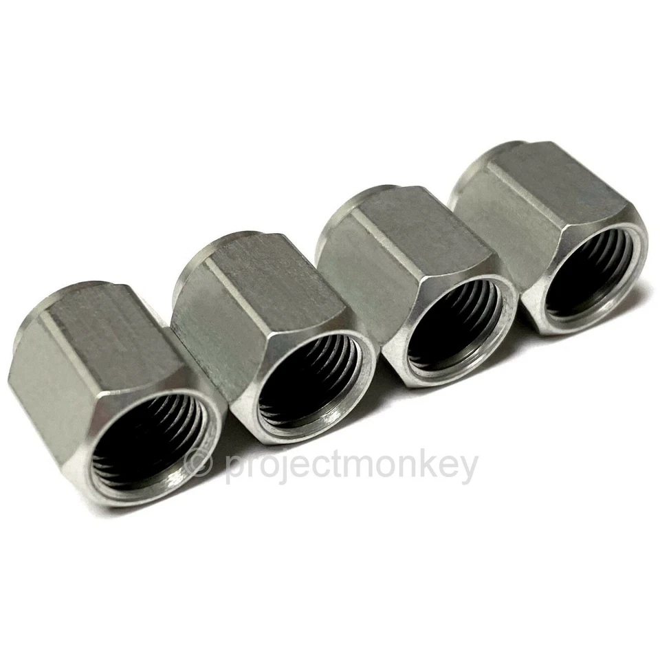 OEM Toyota 90942-05037 Aluminum Wheel Valve Stem Caps Set of 4 Genuine Parts - Image 1 of 1