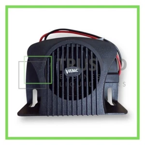 Velvac 697297 Speaker Style Back-Up Alarm, 97 dB, 12-24V DC, Wire Connection - Picture 1 of 5