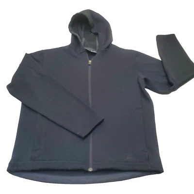 REI Co-op Jacket Black Casual Soft Shell Polyester Fleece Zip Pockets Men's M - Image 1 of 4