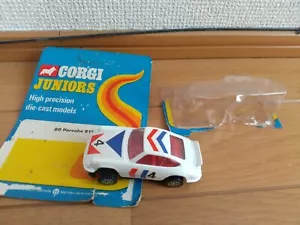 Rare Vintage Corgie Juniors 80 Porsche 911 MADE IN GT BRITEN - Picture 1 of 4