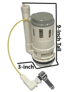 Jacuzzi NT84000, 3-in. Flush Valve Cable & Handle, 2-Piece Toilet, all Hardware - Picture 1 of 9