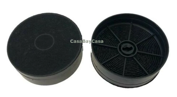 KIT F23C.A.D125 - 2 FILTRI CARBONI ATTIVI PER CAPPA FABER INCA SMART INKA