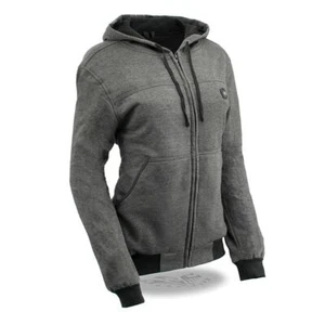 NEXGEN HEAT WOMENS FRONT~BACK~HOODIE HEATED GREY JACKET - SALG - Picture 1 of 8