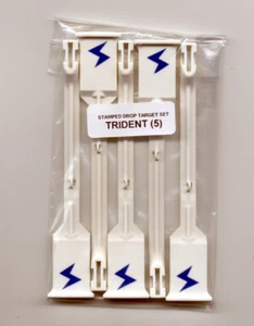 Set bersaglio a goccia flipper Stern TRIDENT NUOVO TIMBRATO - Foto 1 di 4