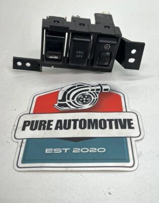 2006 Infiniti G35 Coupe Trunk Lid Release Button VDC Dimmer Switch OEM 4144 - Image 1 of 4