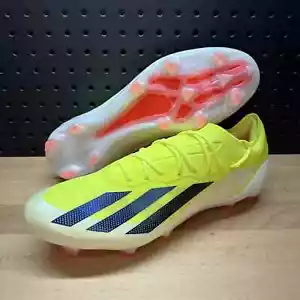 adidas X Crazyfast Elite F Soccer Cleats IE2376 Yellow Men's 7.5 / Women's 8.5 - Picture 1 of 5