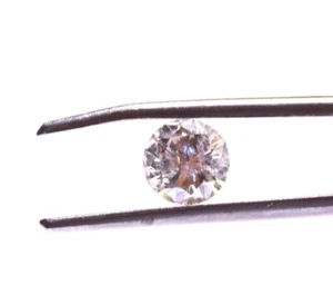 Diamante redondo brillante certificado GIA 1.12ct I3 D vintage NATURAL - Imagen 1 de 10