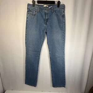 Levi's 505 Straight Leg Jeans Y2K Medium Wash Denim Womens Size 12L - Picture 1 of 9