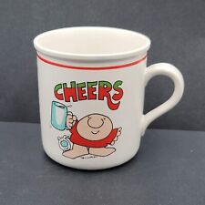 Vintage 1978 Tom Wilson ZIGGY Cheers Coffee Mug