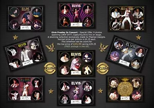 Elvis Presley Stoßstange Konzert A4 Fotoangebot - Fotodruck Erinnerungsstücke - Bild 1 von 4