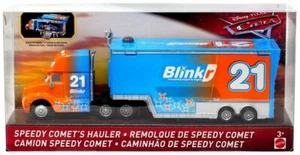 CARS 3 - SPEEDY COMET'S HAULER - CAMION Mattel Disney Pixar - Foto 1 di 1