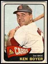 1965 Topps #100 Ken Boyer St. Louis Cardinals