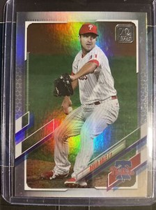 2021 Topps Update Series Baseball Rainbow Foil Parallel #US285 David Hale