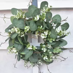 Eucalyptus Wreath Wall Front Door Window Large Garland Decor - Picture 1 of 8