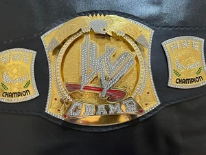 World Heavyweight Wrestling Championship Belt Spinner Replica Adult 2MM Brass - Picture 1 of 7