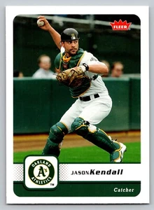 2006 Fleer JASON KENDALL Oakland ATHLETICS A's Baseball Card MLB #35 - Picture 1 of 2