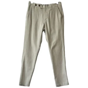 Asos Design Damen Ankle Hose Creme Größe 30 - Bild 1 von 7