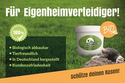 Anti Maulwurf Tab „BIO“, 1000g (160Tabs) Vergrämung - keine Tötung - Bild 1 von 2