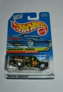 Hot Wheels 1998 Biohazard serie 4 de 4 - Rescue Ranger negro - Imagen 1 de 6