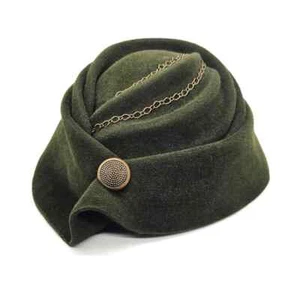 VTG-Inspired Cloche Hat by Amina Marie Hood - Picture 1 of 9