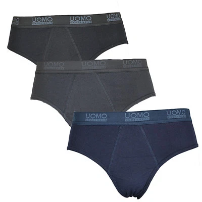 FONTANA CALZE 6 Slips UOMO Coton Stretch Coul. Assortiment