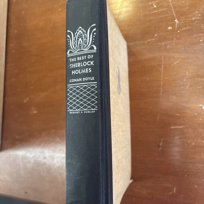 THE BEST Of SHERLOCK HOLMES by Sir Arthur Conan Doyle circa 1950's HC Foto 1 de 4