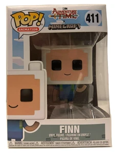 Funko Pop! Vinyl: Adventure Time x Minecraft - Finn #411 - Picture 1 of 5