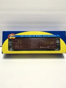 Athearn HO Scale RTR 50' FMC Boxcar Wisconsin Central #25370 ATH 92547 - Picture 1 of 7