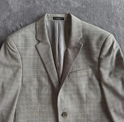 John Varvatos Blazer Mens 38S Houndstooth Wool Sport Coat Classic Suit Jacket - Image 1 of 4