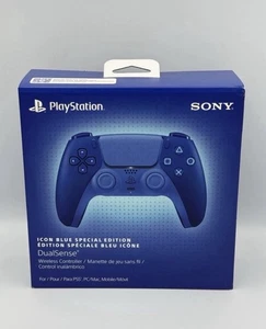 Sony PS5 DualSense Wireless Controller - Icon Blue Brand New Ships Same Day - Picture 1 of 1