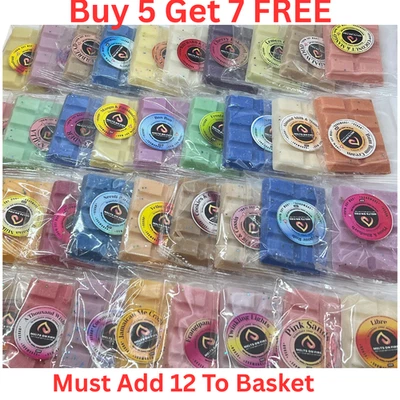 Wax Melts Handmade Natural Wax Snap Bar BUY 5 GET 7 FREE 25g 160+ Scents - Image 1 of 4