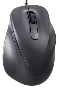 Elecom Wired Mouse EX-G Quiet LSize 5Button "AskDoctors Evaluation Service" Cert - Picture 1 of 7
