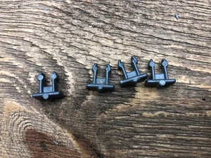 Vintage GI Joe USS Flagg deck clips (lot of 4) original 12A - Picture 1 of 2