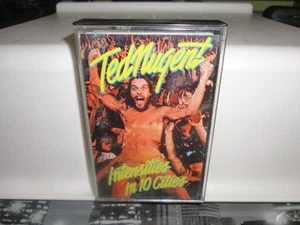 TED NUGENT. " INTENSITIES IN 10 CITIES " CASSETTE UK 1981. EPIC LABEL. NM COND. - Picture 1 of 4